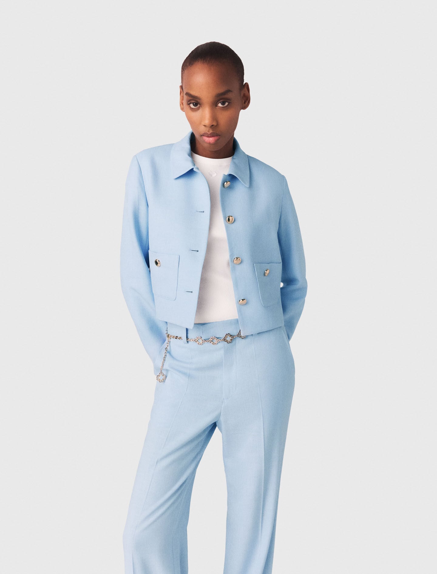 Maje Shop / Short single-breasted jacket
