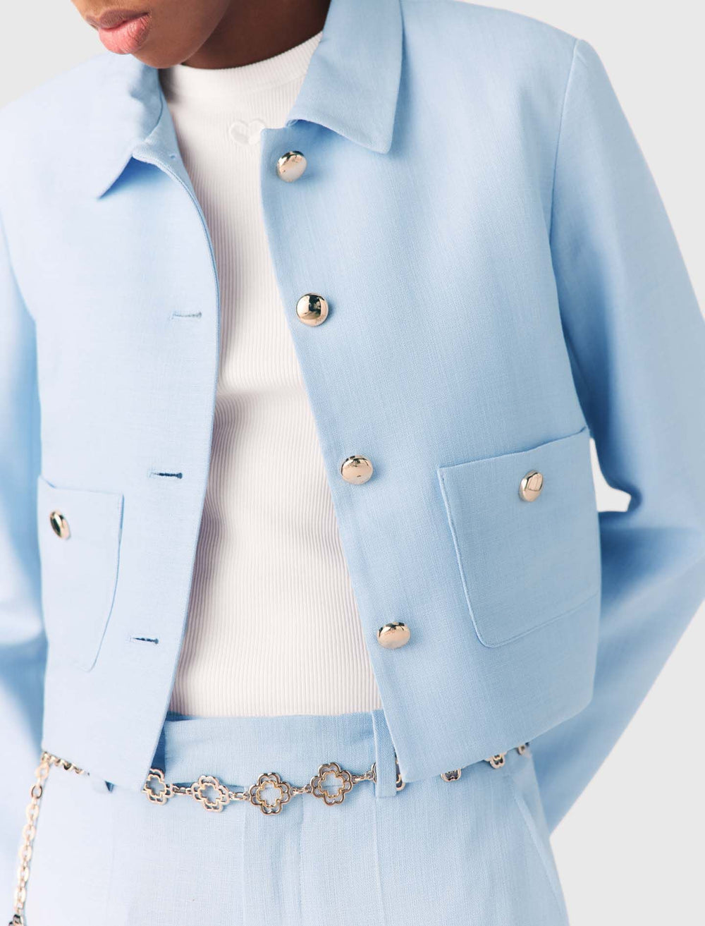 Maje Shop / Short single-breasted jacket