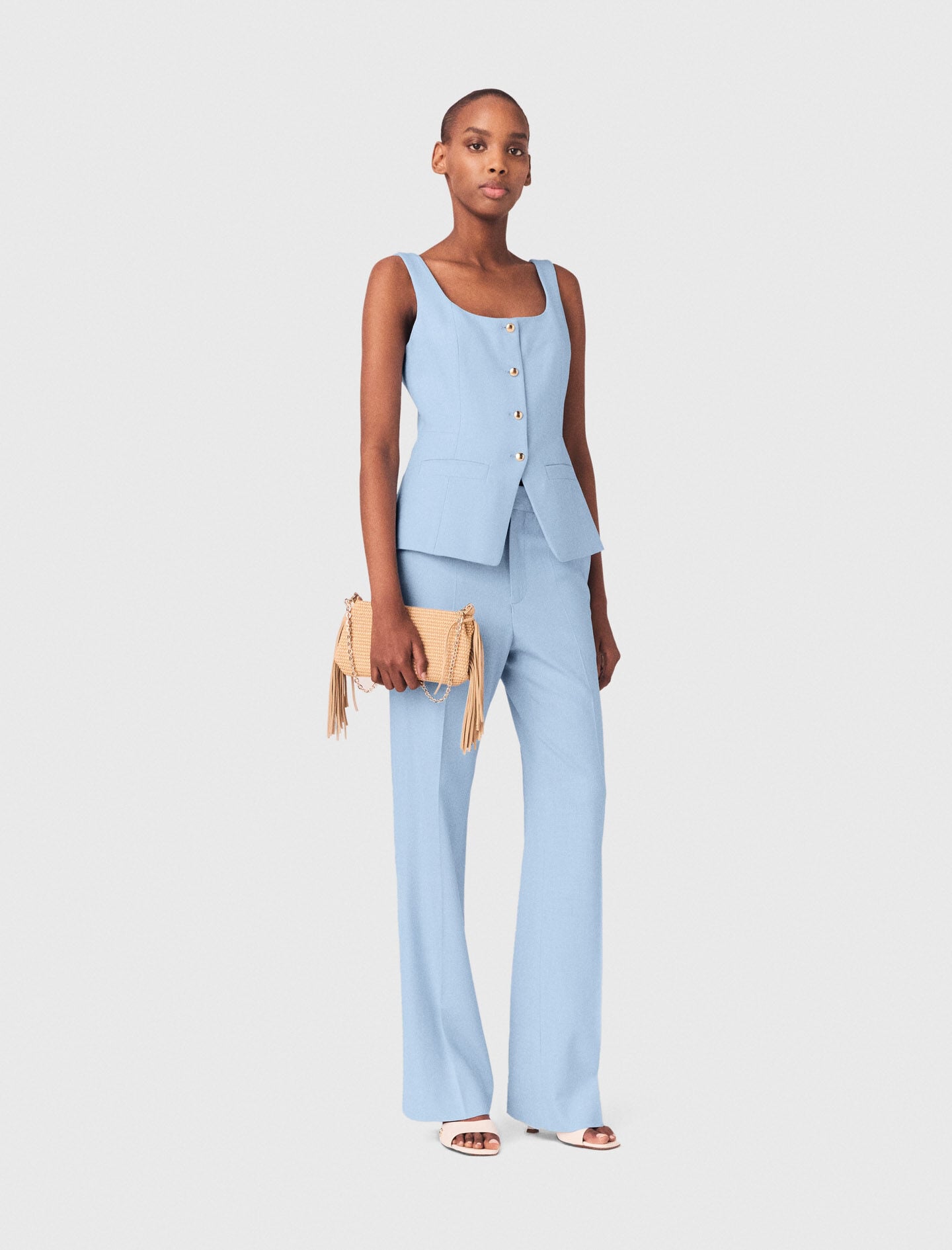 Maje On Sale / Suit trousers with pleats