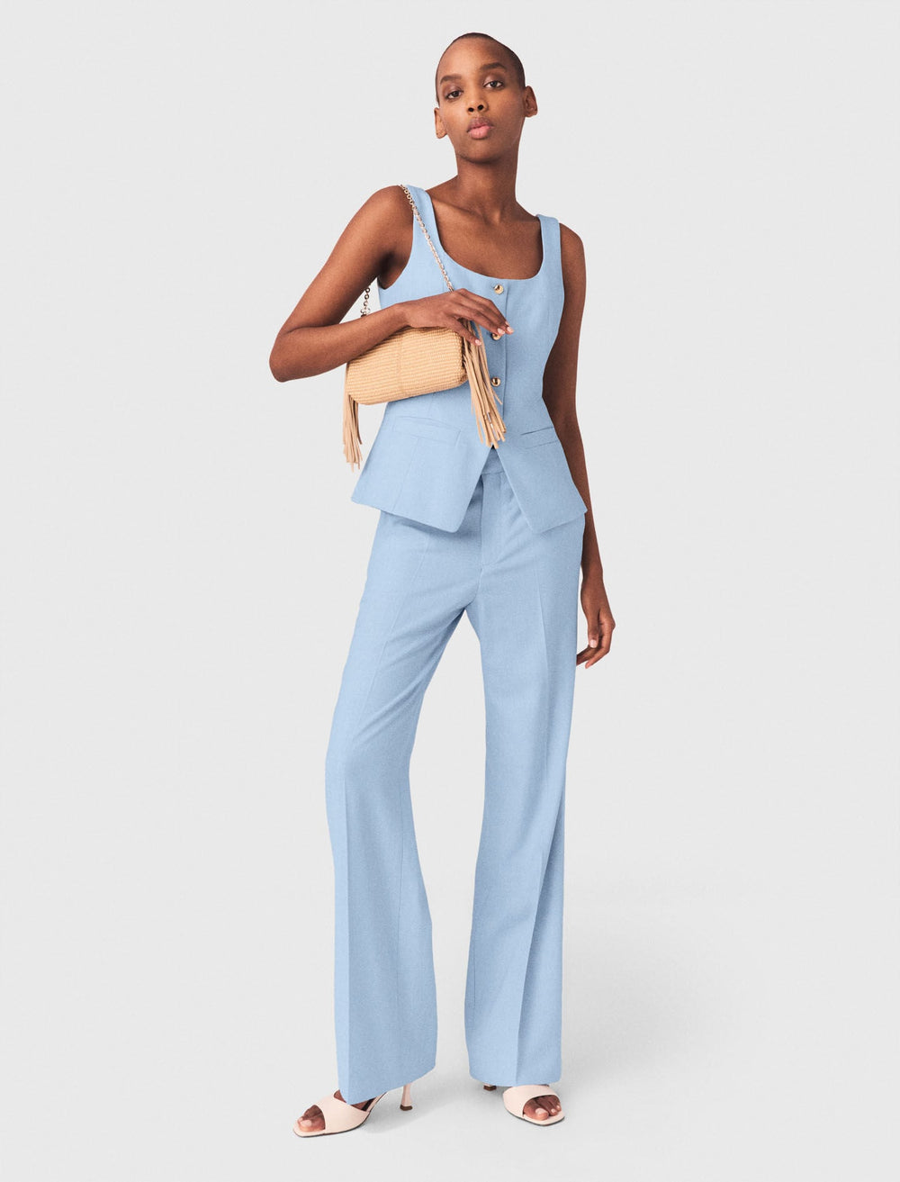 Maje On Sale / Suit trousers with pleats