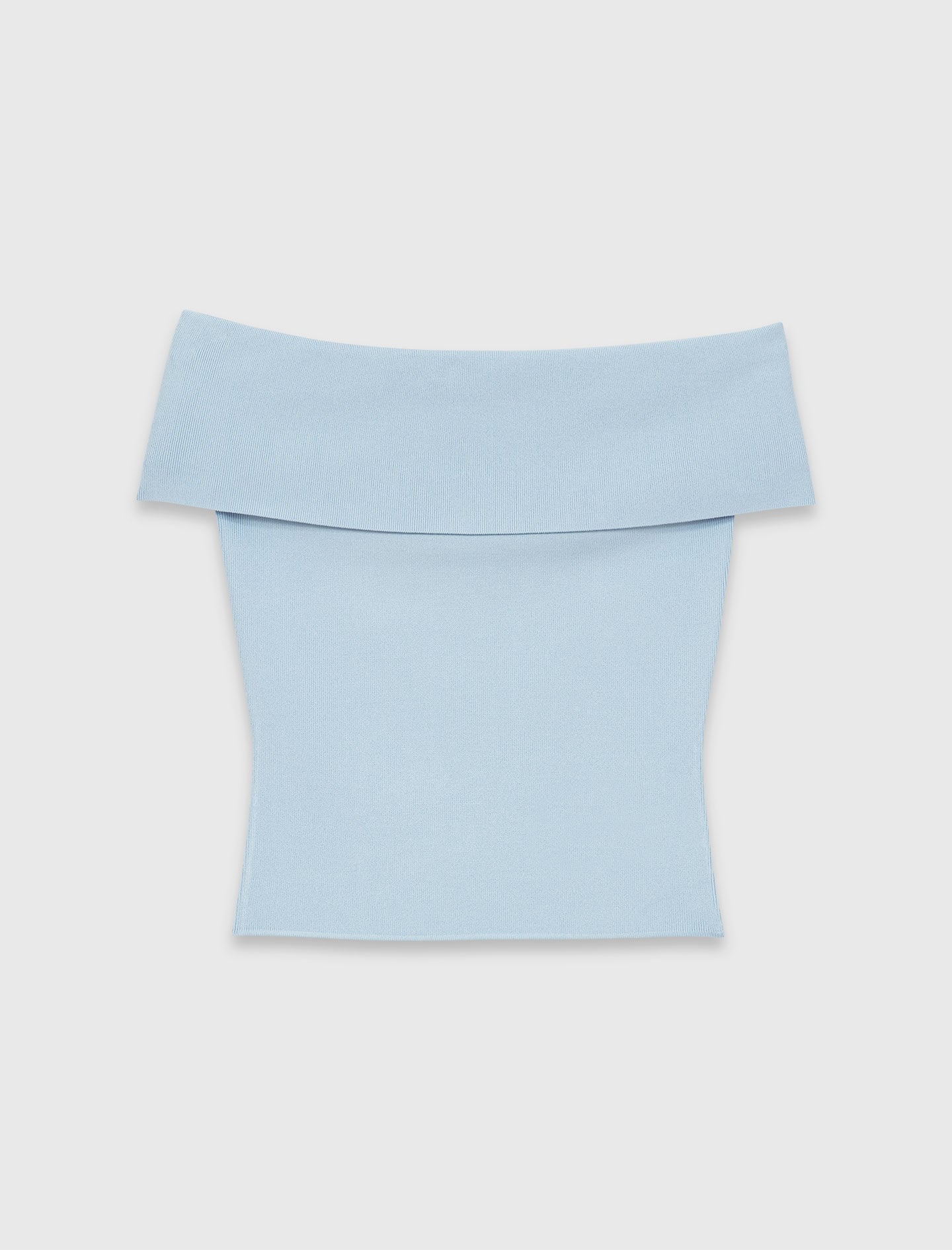 Maje Outlet / Bardot rib knit top