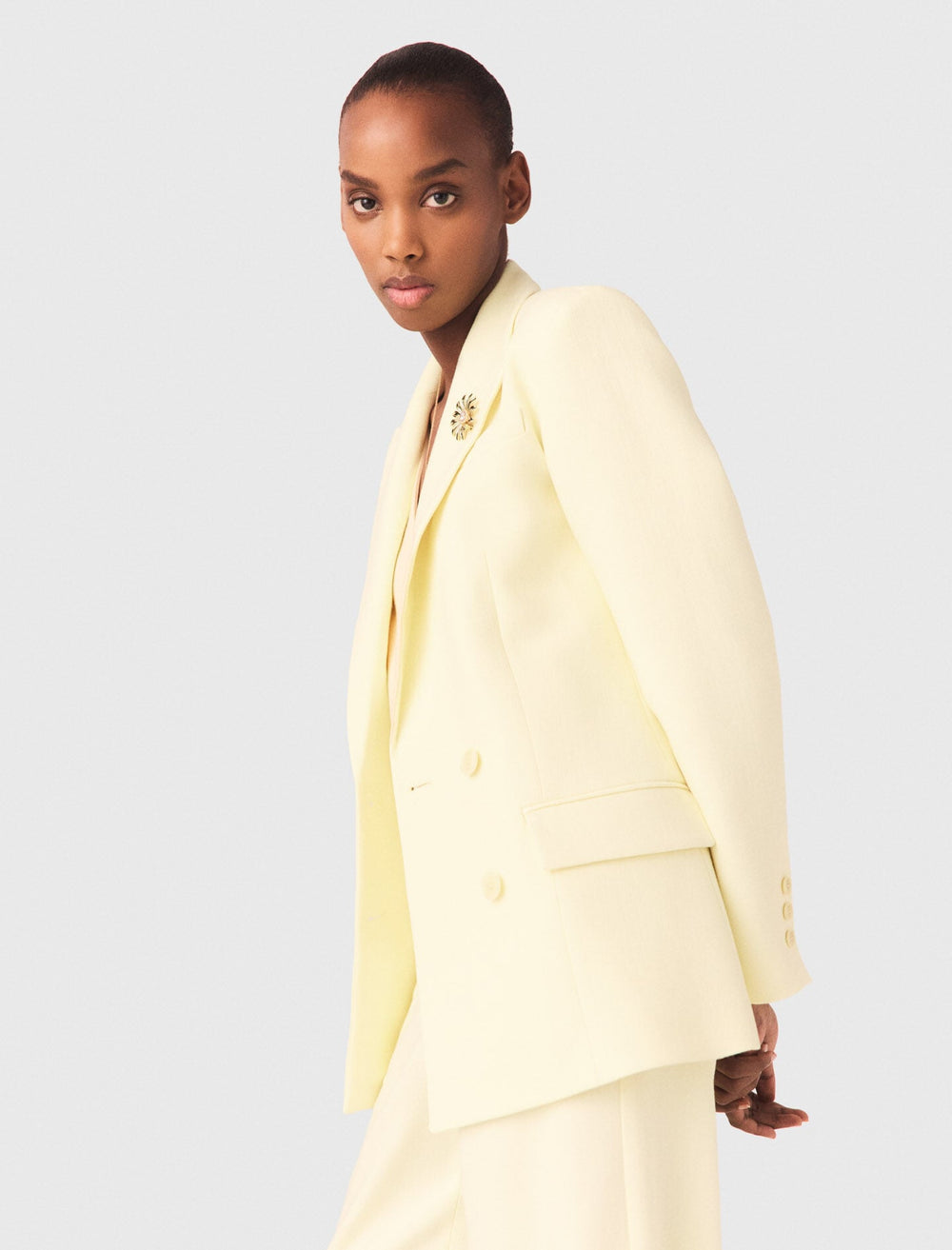 Maje Discount / Double-breasted suit jacket