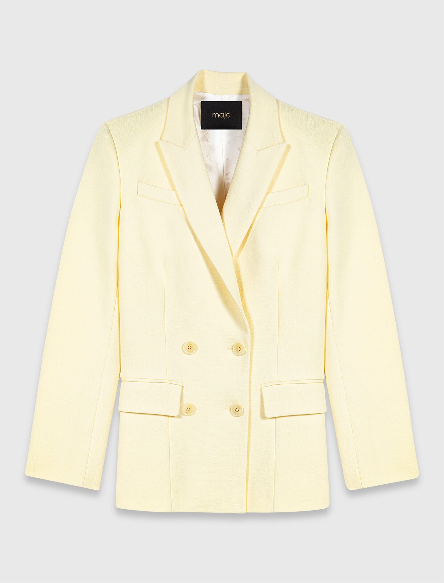 Maje Discount / Double-breasted suit jacket