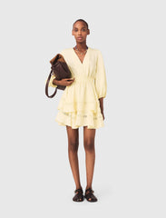 Maje Sale / Short ruffled dress