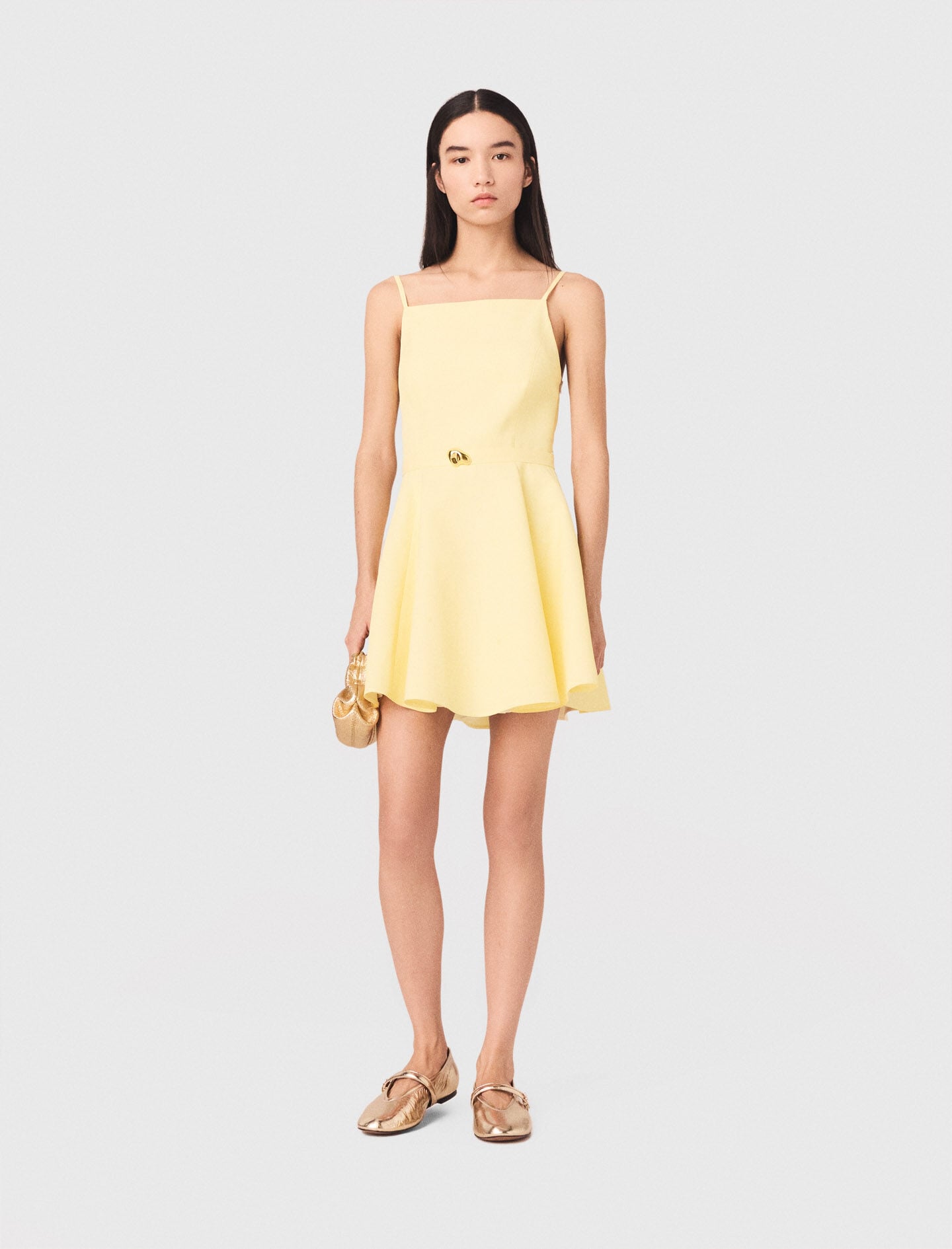 Maje New / Strappy flared dress
