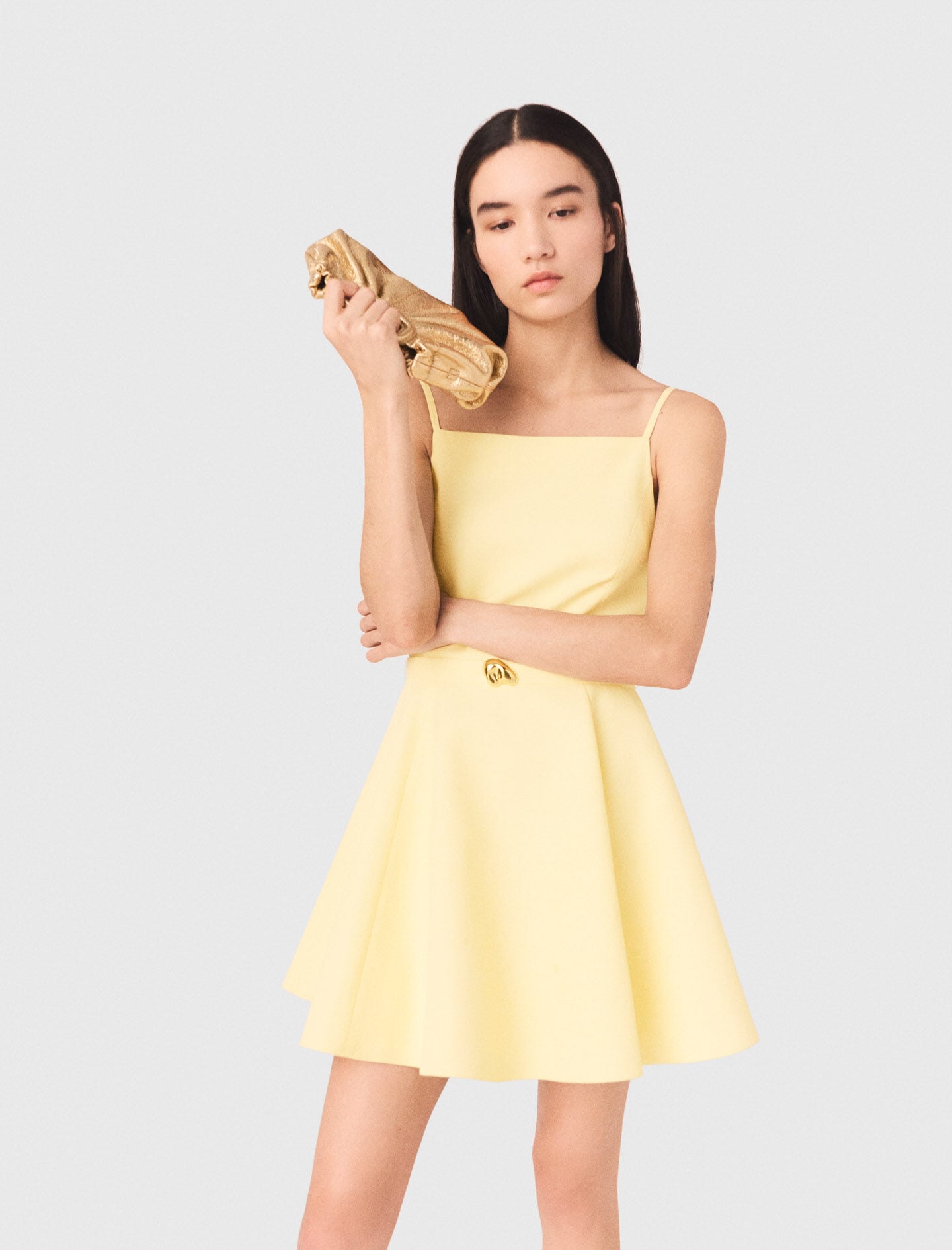Maje New / Strappy flared dress