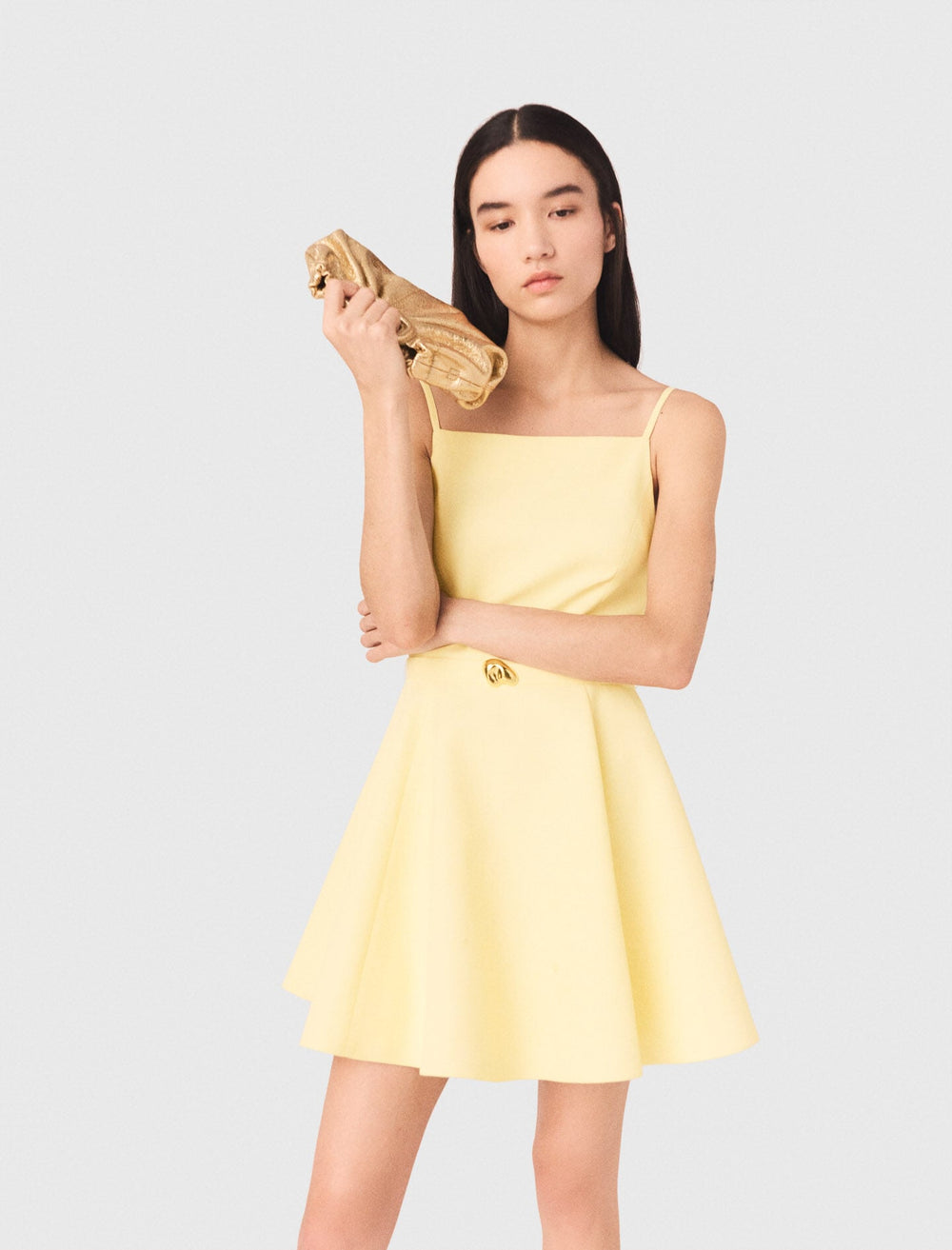 Maje New / Strappy flared dress