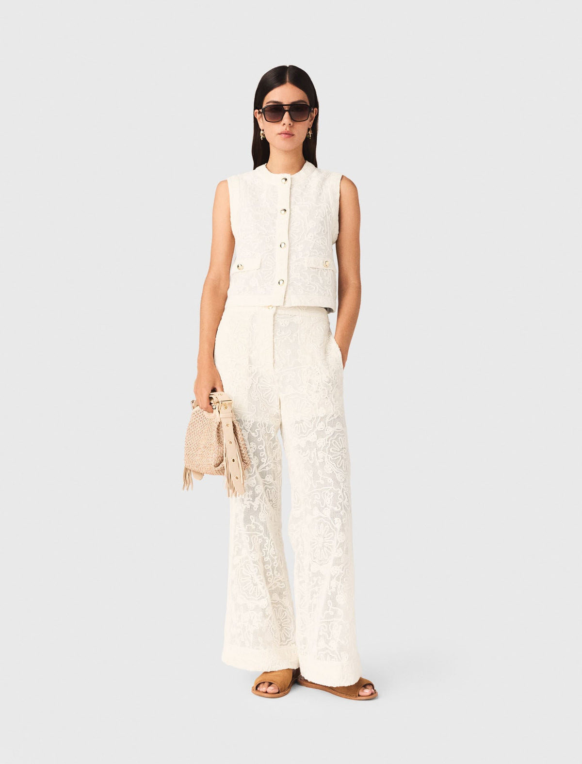 Maje Shop / Guipure lace jacket