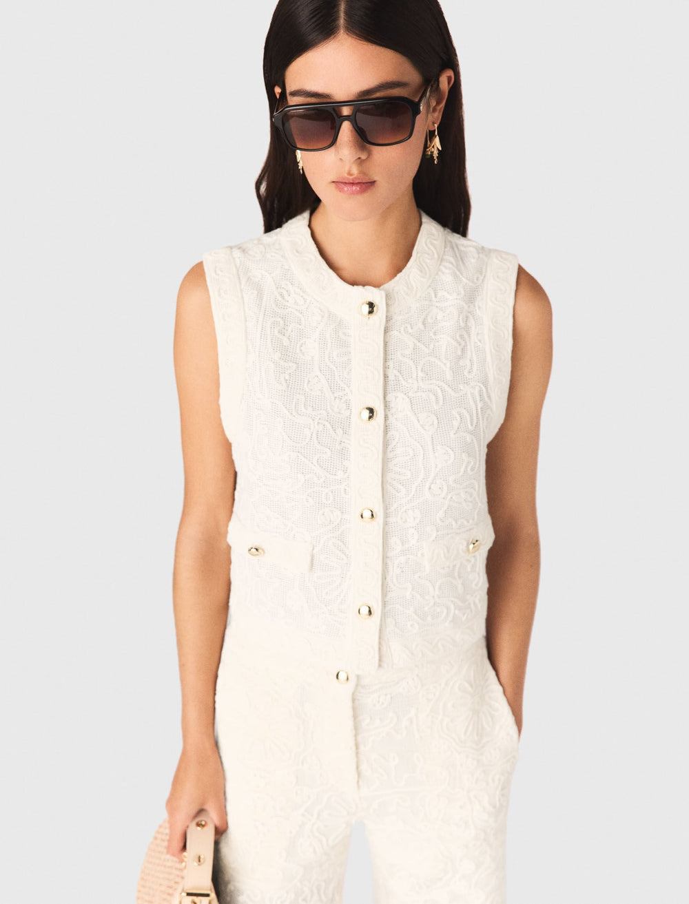 Maje Shop / Guipure lace jacket