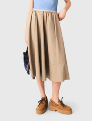 Maje Sale / Mid-length cotton skirt