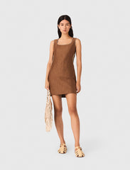 Maje On Sale / Short linen-blend dress