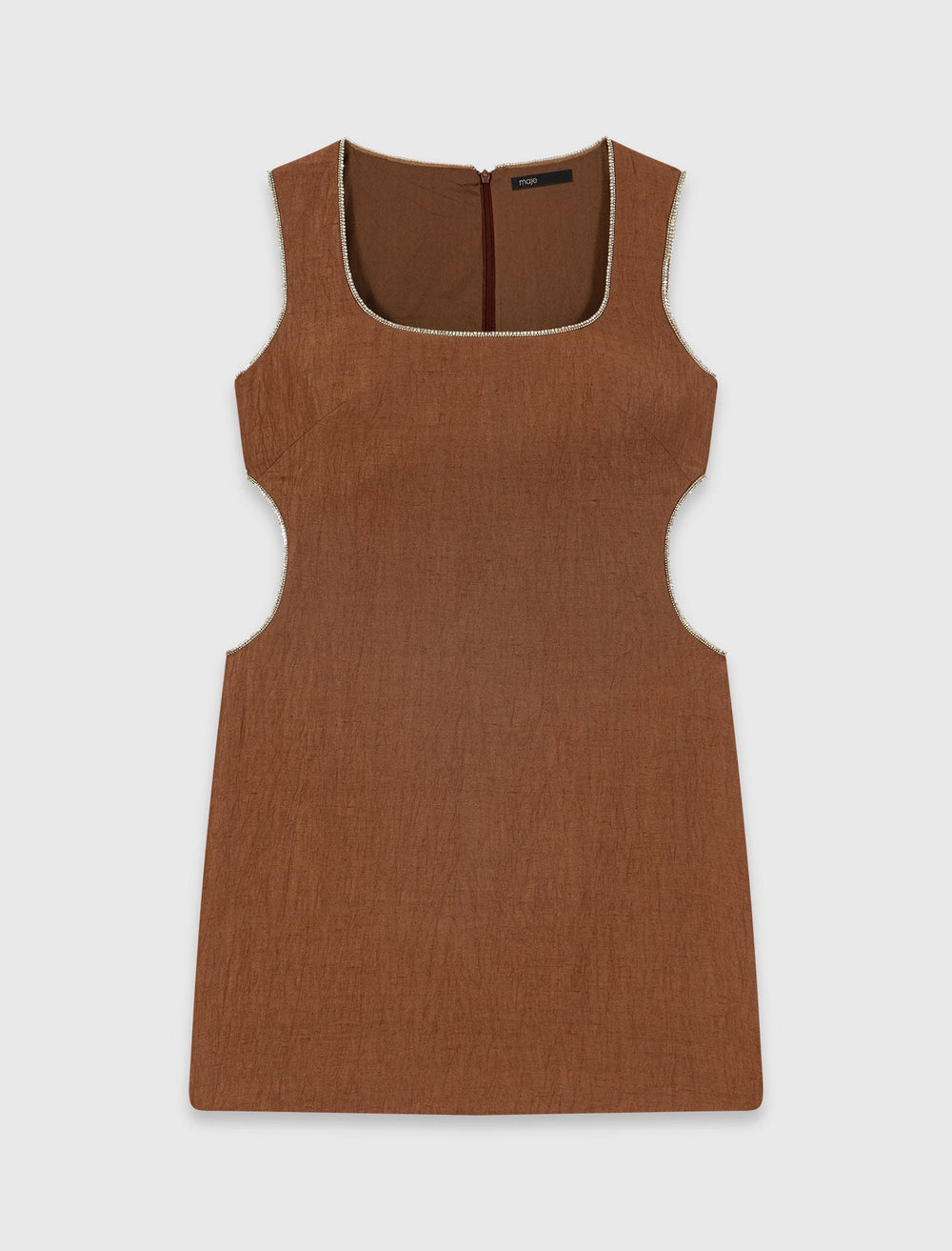 Maje On Sale / Short linen-blend dress