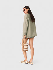 Maje Outlet / Linen blend suit jacket