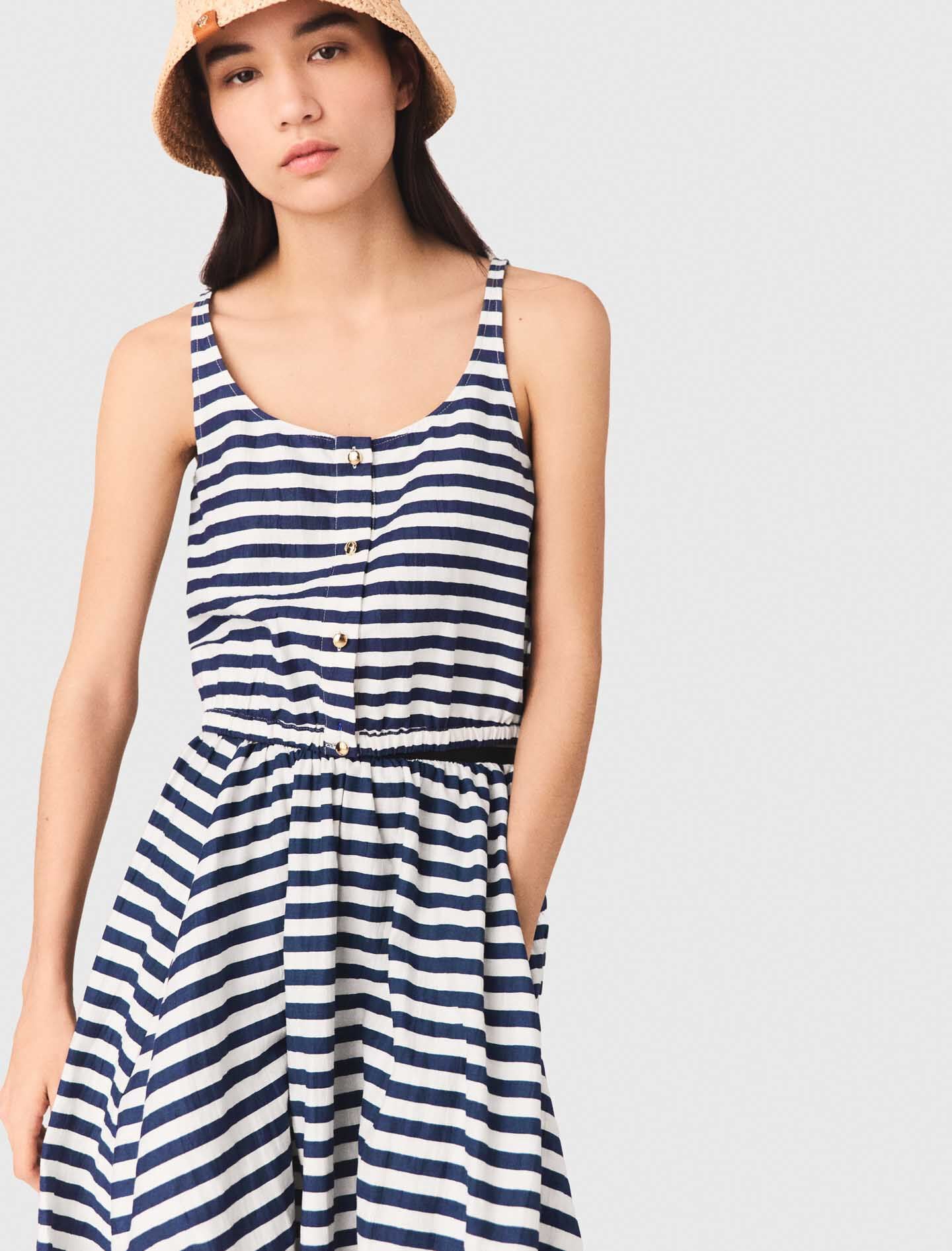 Maje Outlet / Linen-blend top