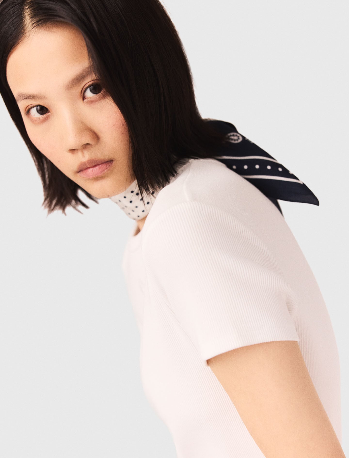 Maje New / 60x60 silk print bandana