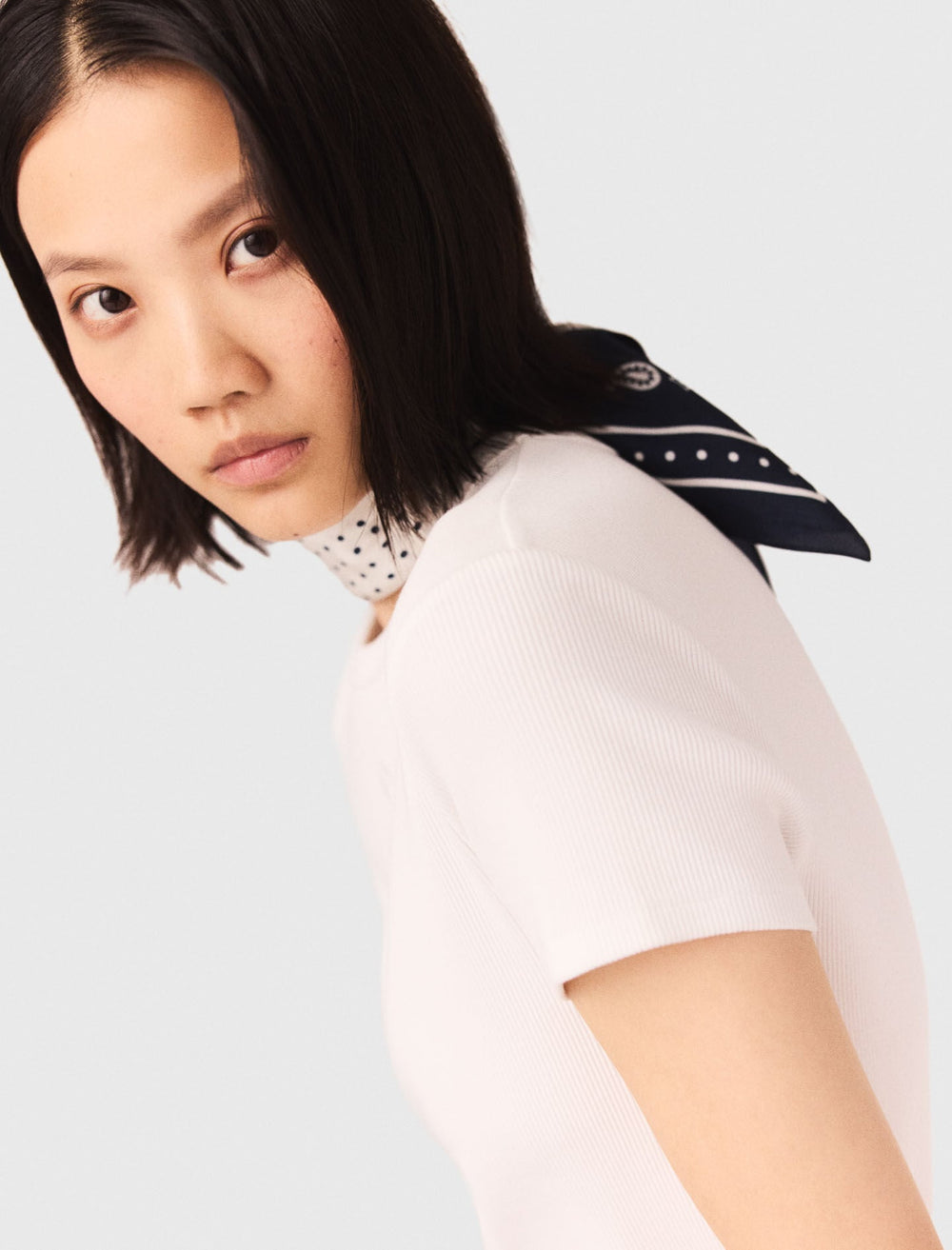 Maje New / 60x60 silk print bandana
