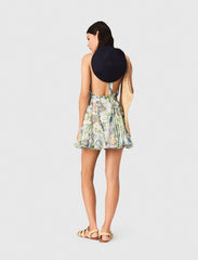 Maje Online / Short Patterned Backless Dress