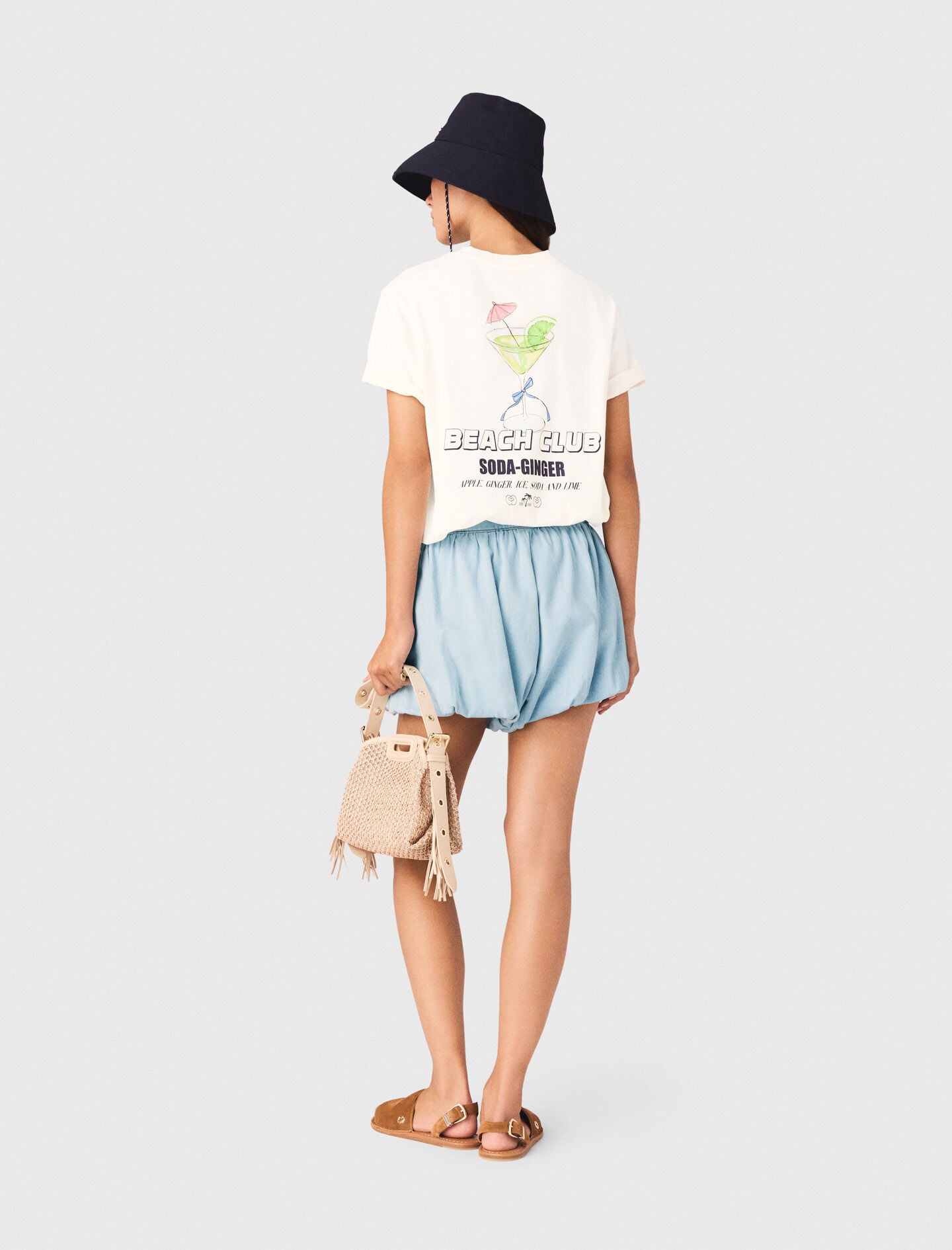 Maje Sale / Summer print T-shirt