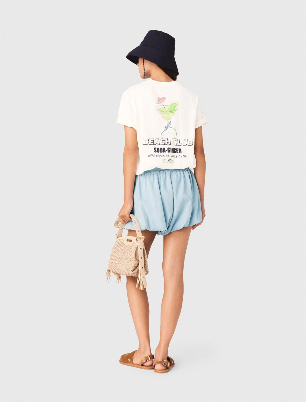 Maje Sale / Summer print T-shirt