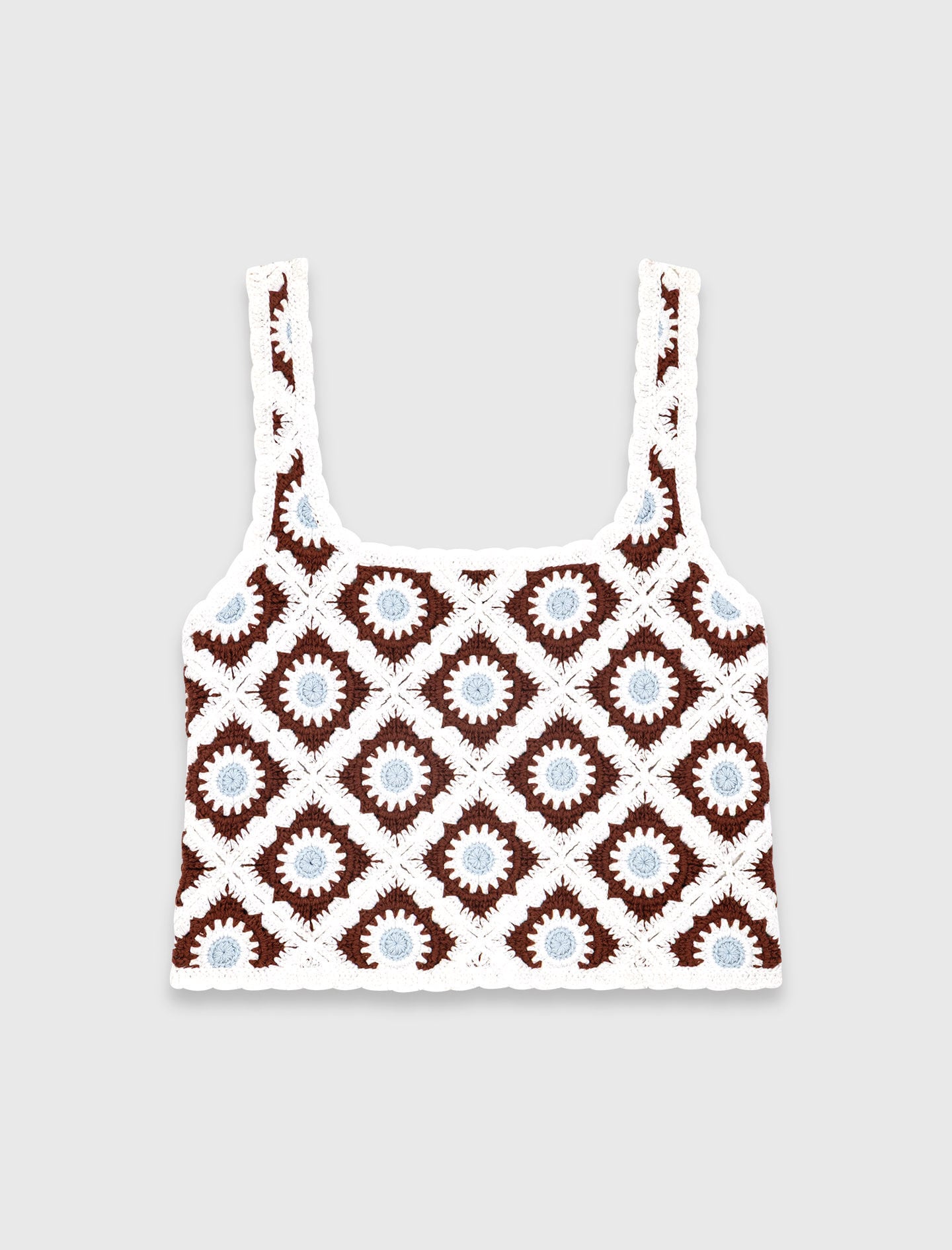 Maje Outlet / Floral Crochet Top