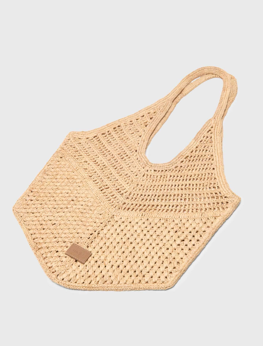 Maje Discount / Natural raffia bag