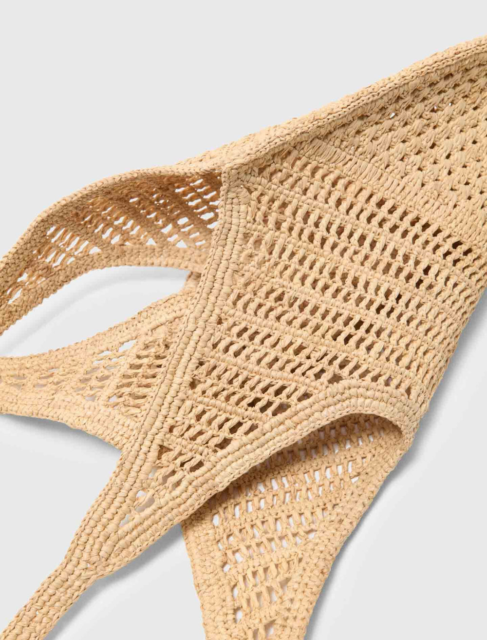 Maje Discount / Natural raffia bag