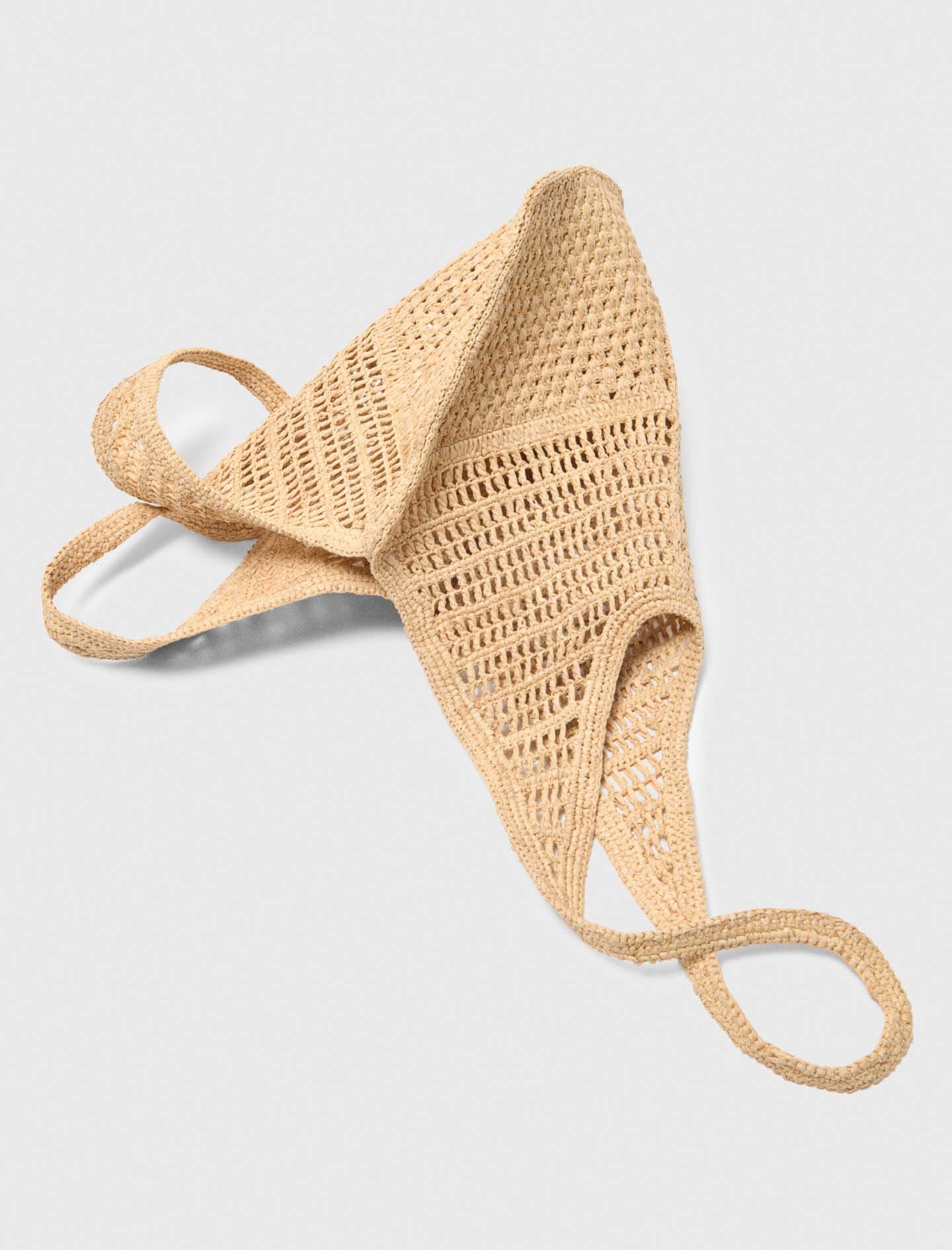 Maje Discount / Natural raffia bag
