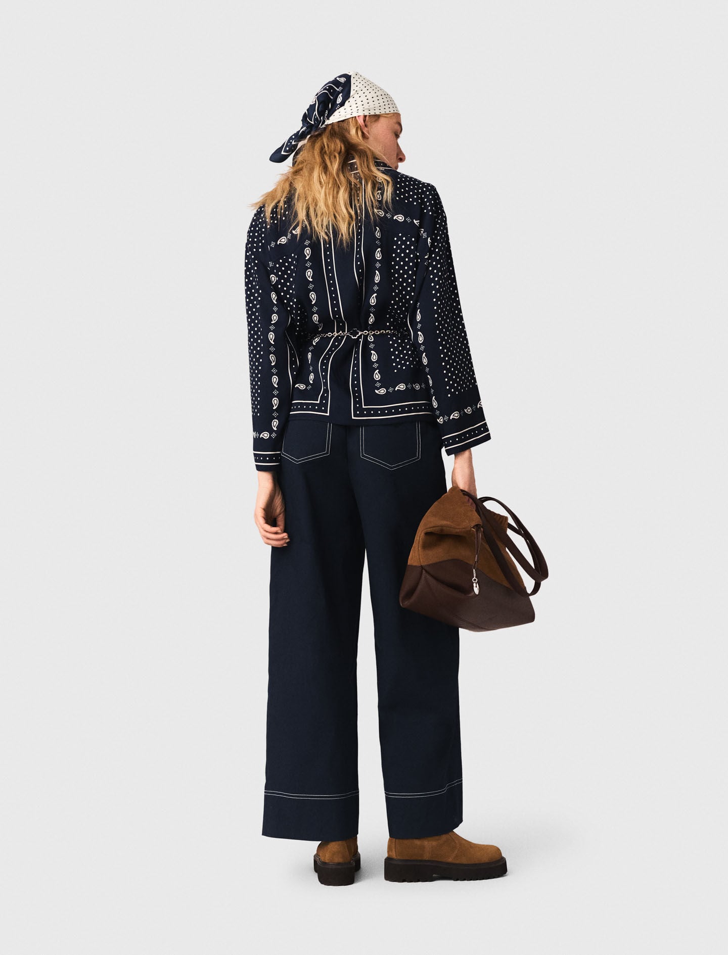 Maje Shop / Flowing printed shirt