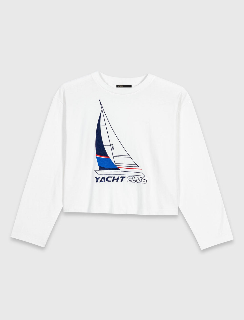 Maje Outlet / Boat print T-shirt