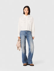 Maje Discount / Bow Jewel Shirt