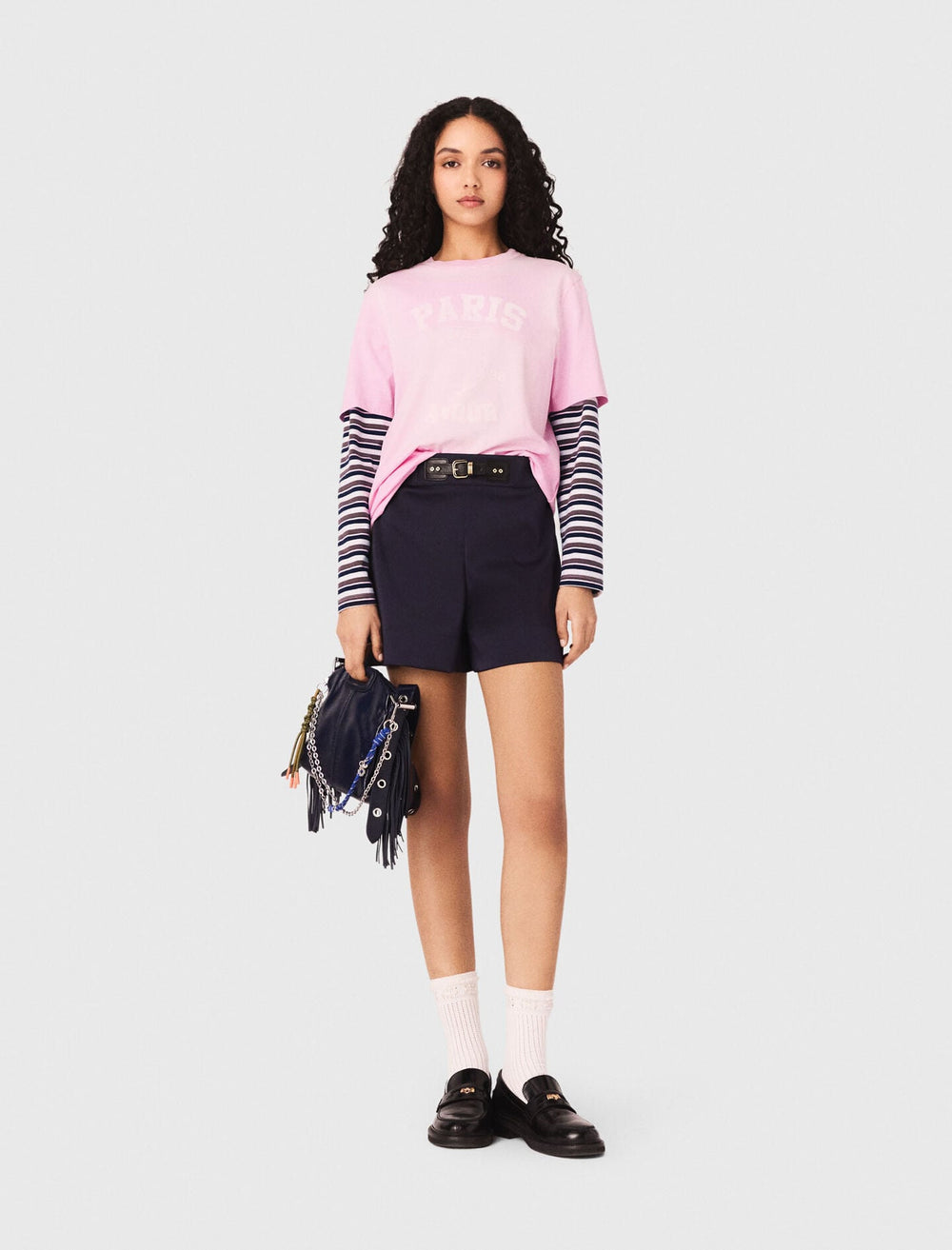 Maje Online / Nautical print T-shirt