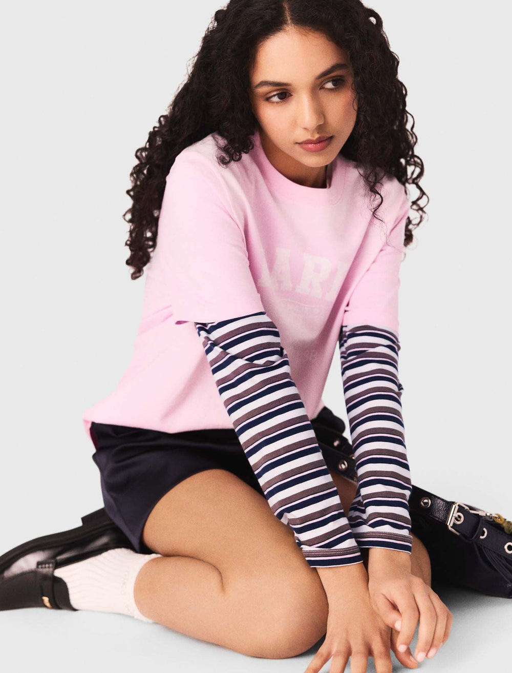 Maje Online / Nautical print T-shirt