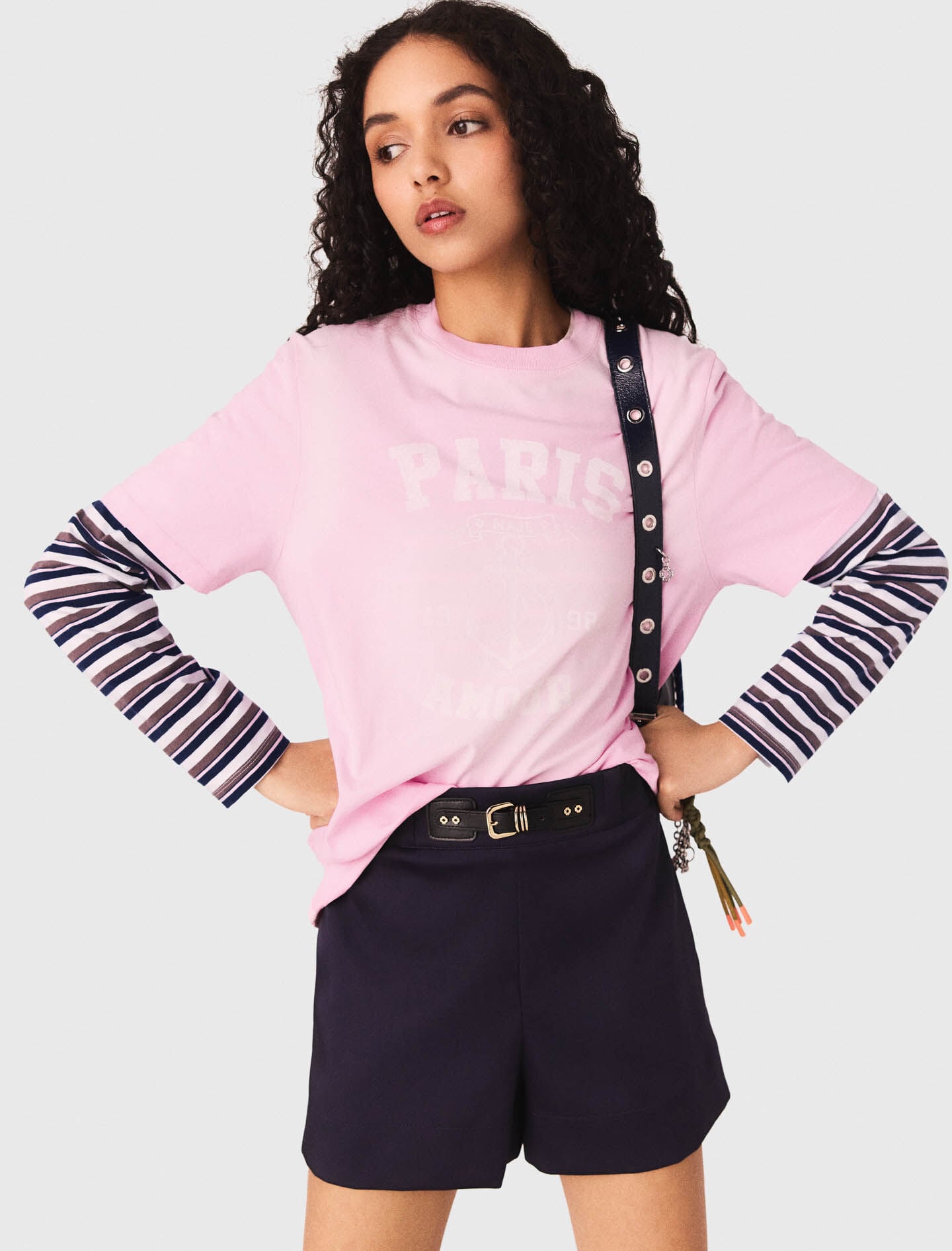 Maje Online / Nautical print T-shirt
