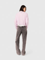 Maje Sale / Sweater with jewelry collar