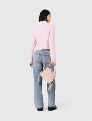 Maje On Sale / Jewelled bow cardigan