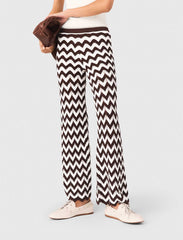 Maje Shop / Zigzag crochet trousers
