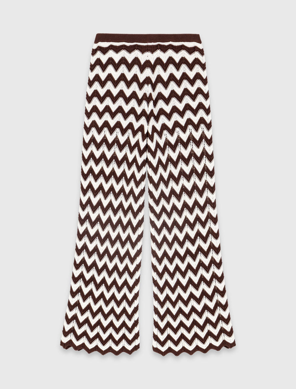 Maje Shop / Zigzag crochet trousers