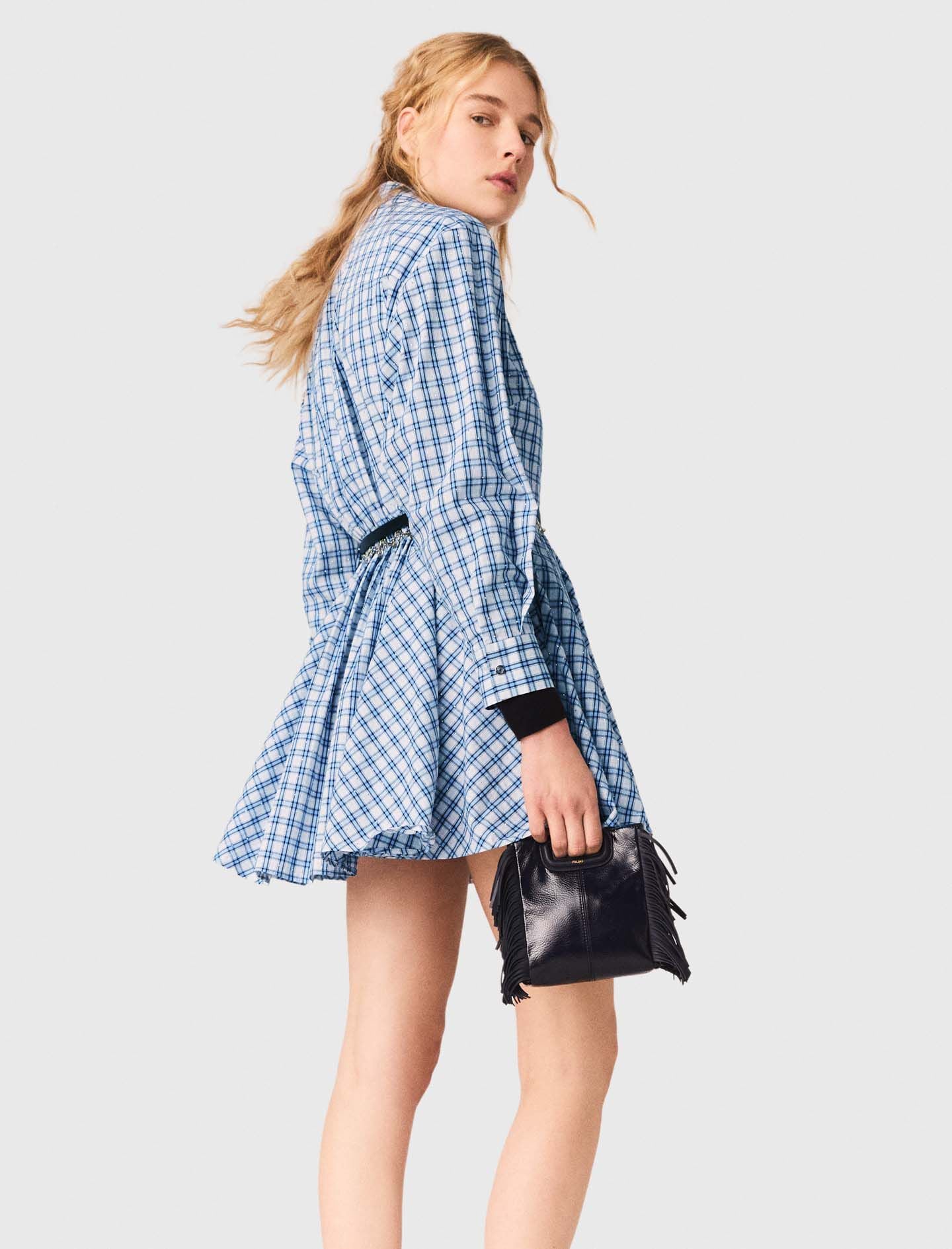 Maje On Sale / Rhinestone Shirt Dress
