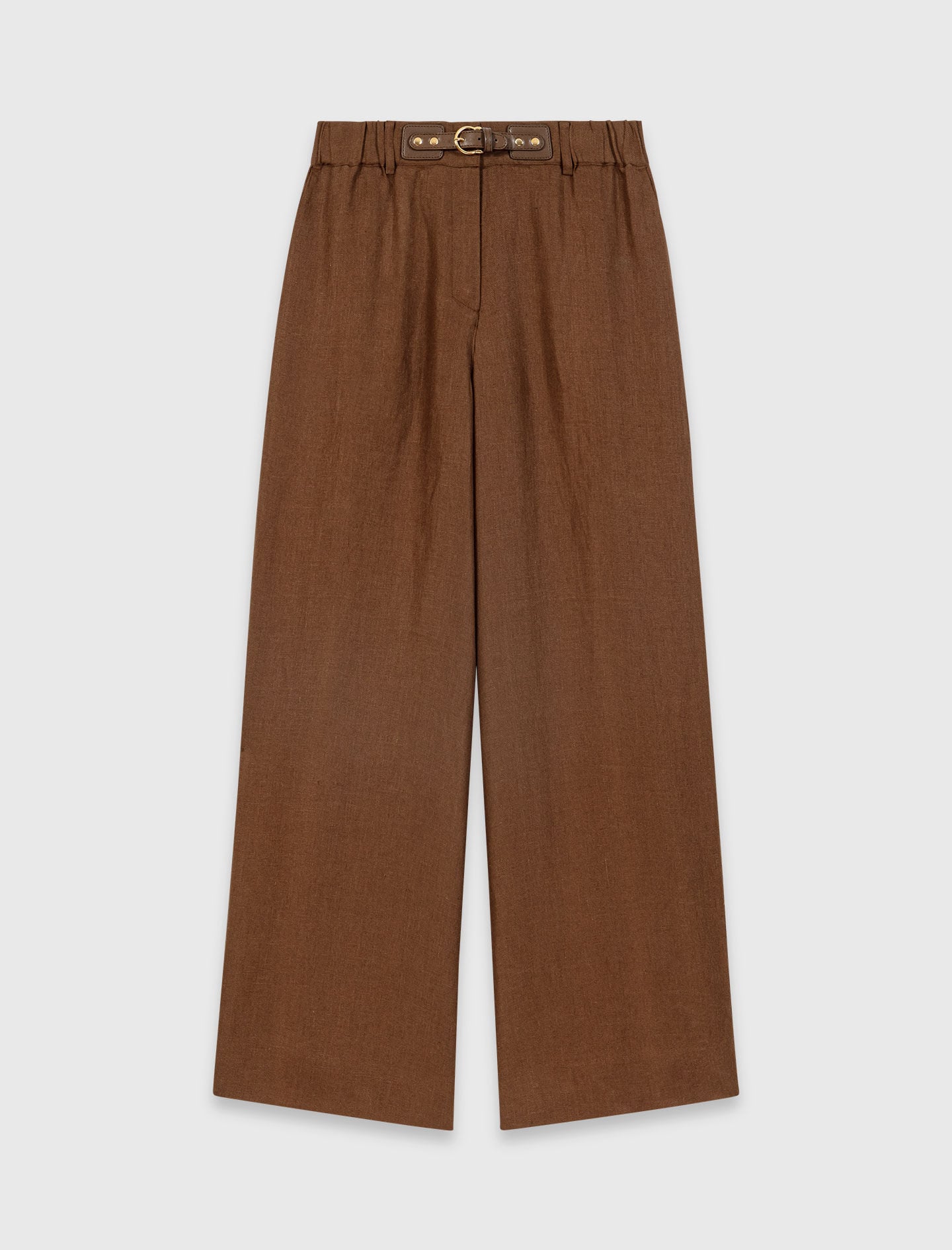 Maje New / Linen-blend trousers