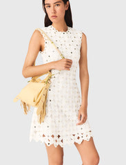 Maje Sale / Mirrored crochet dress