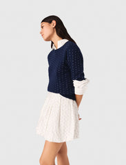 Maje On Sale / Beaded bubble skirt