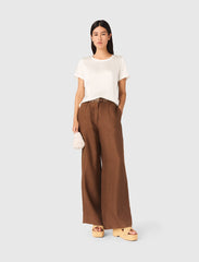 Maje New / Short-sleeved silk top
