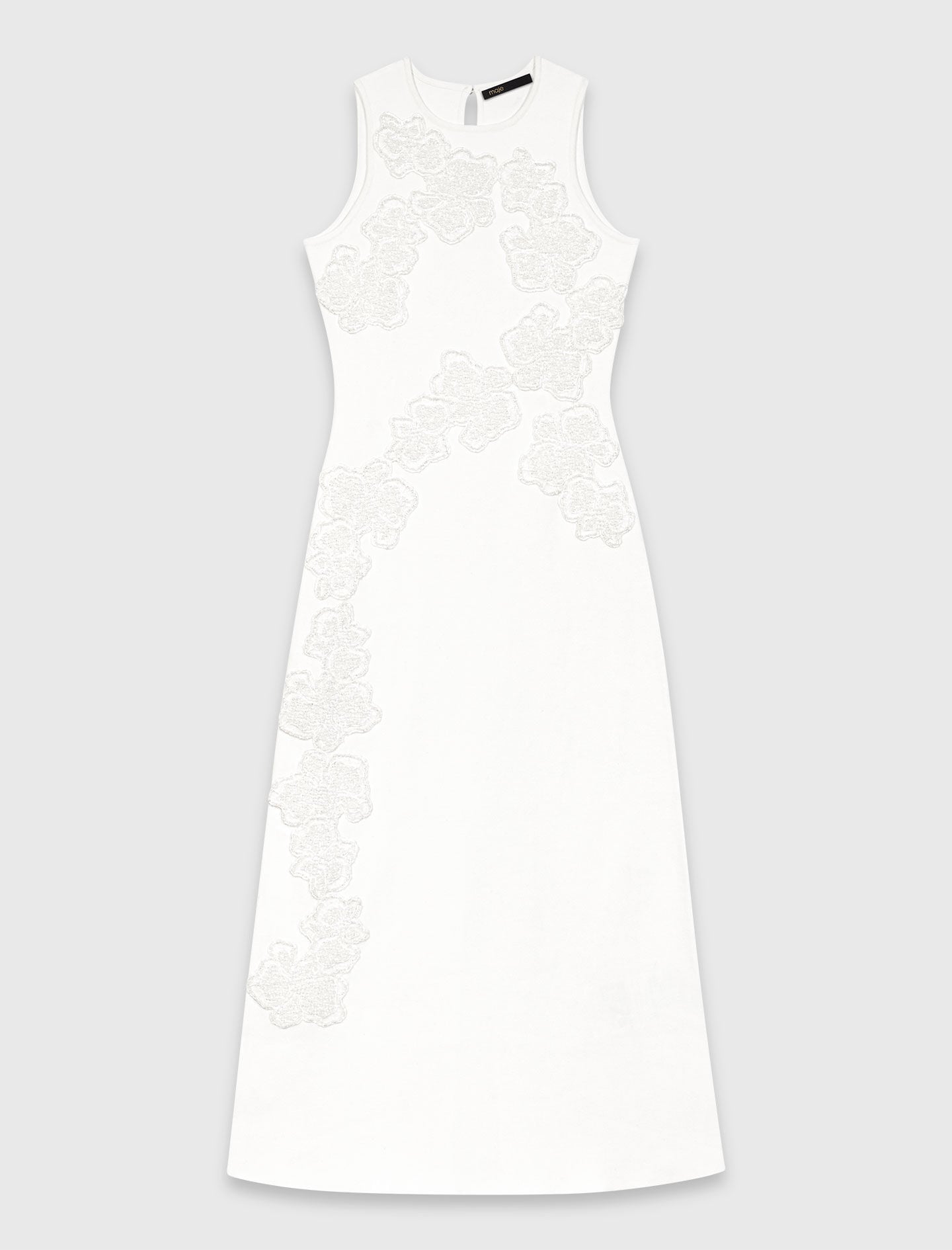 Maje Shop / Beaded embroidered floral dress