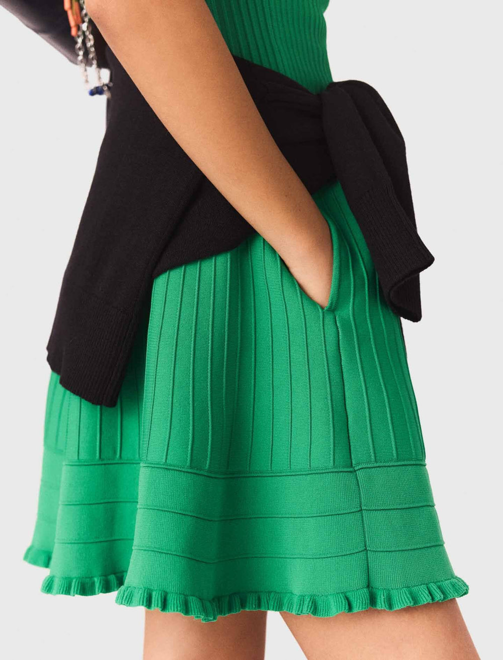 Maje New / Knit skater dress