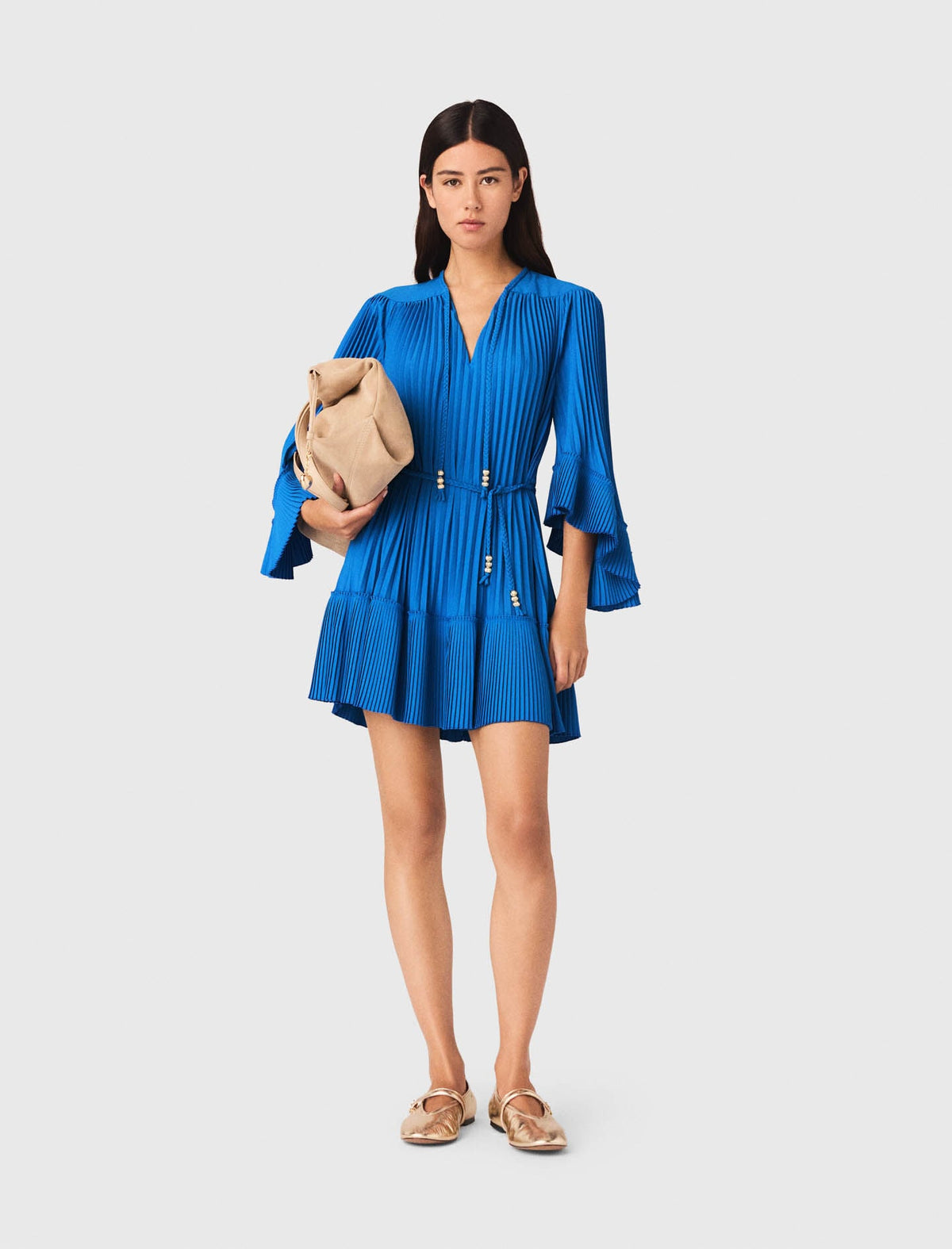 Maje Shop / Short pleated dress