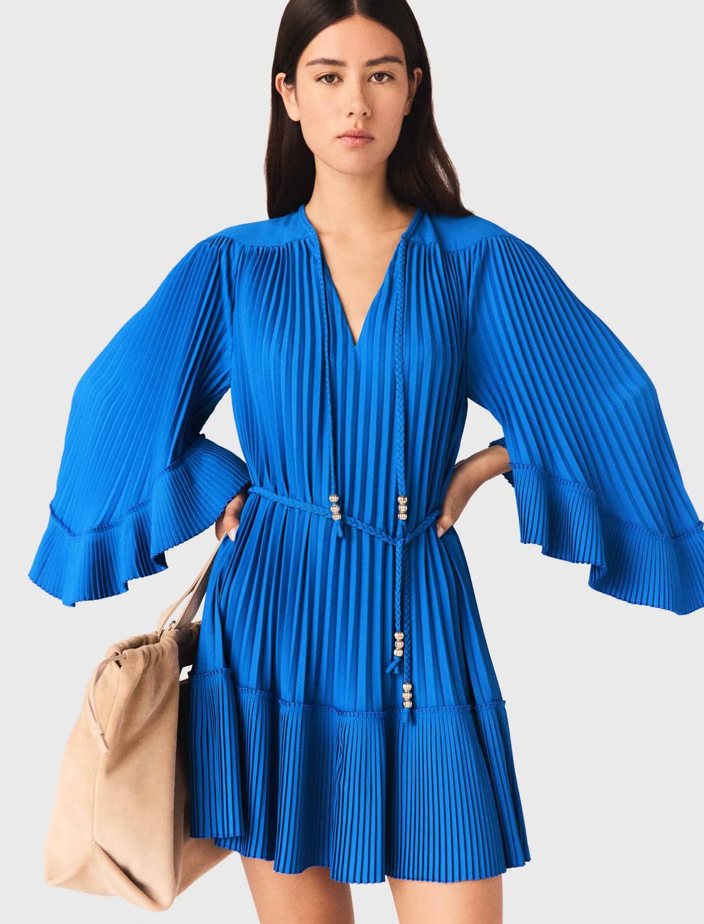 Maje Shop / Short pleated dress