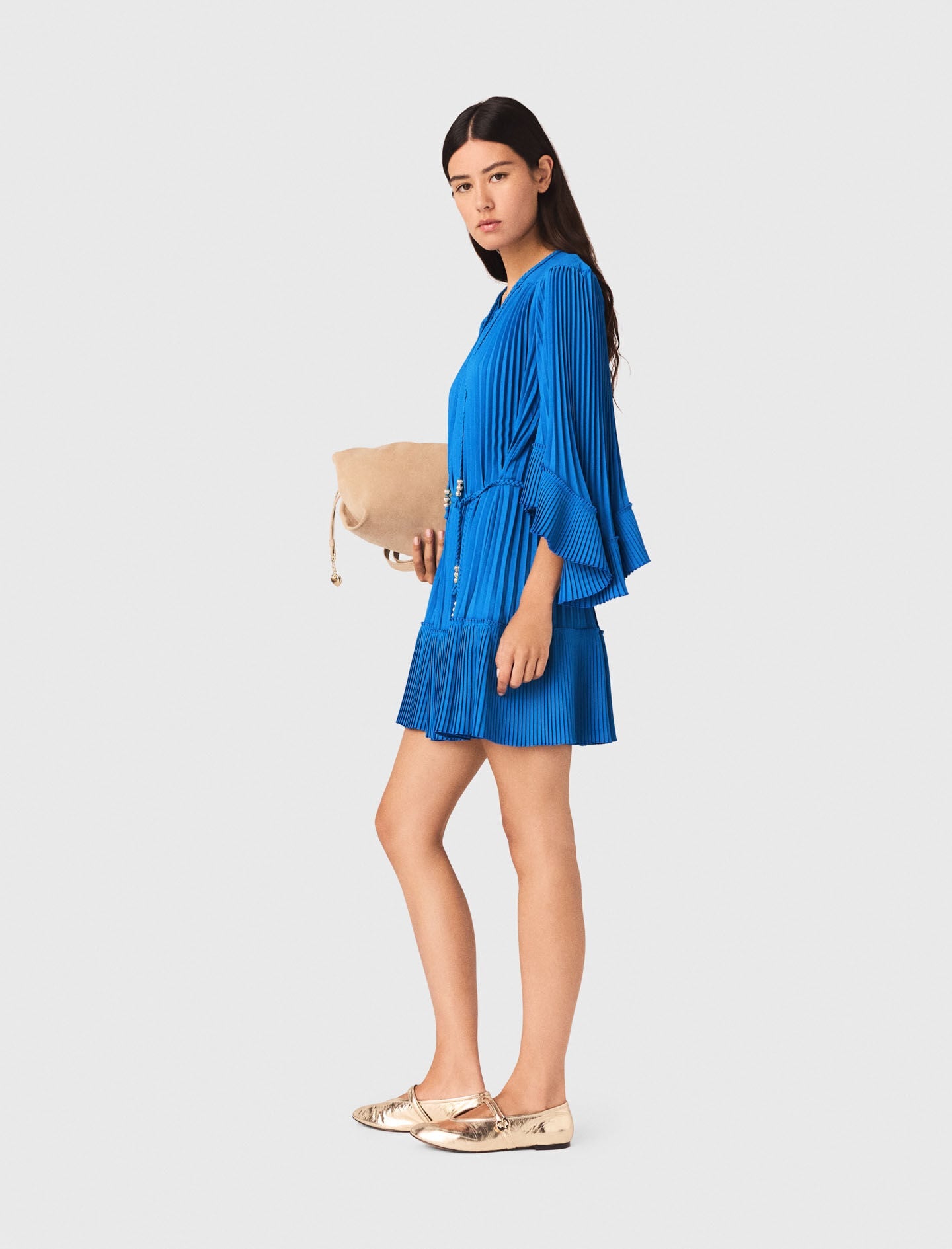 Maje Shop / Short pleated dress