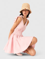 Maje Online / Short flared cotton dress