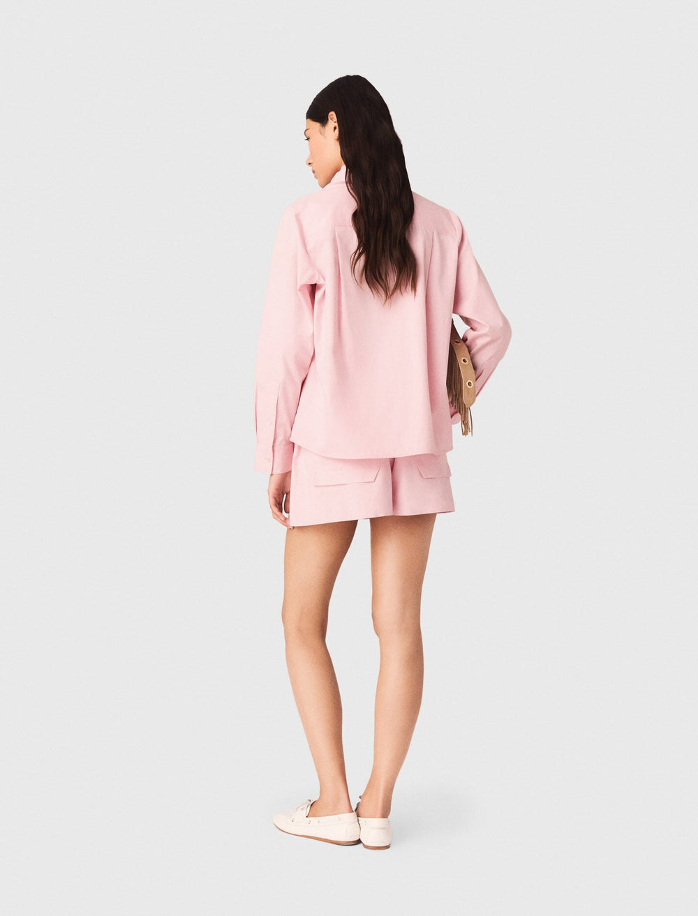 Maje Shop / Shirt with removable scarf