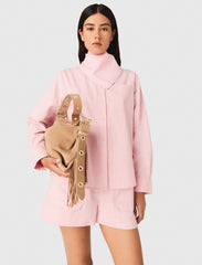 Maje Shop / Shirt with removable scarf